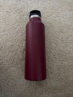 Matte Burgundy Insulated Water Bottle